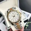 Relógio Mecânico Automático Laojia com Bisel Dentado, Pulseira de Aço Inoxidável, Mostrador com Diamantes, Luminoso, À Prova d'Água, Relógio Masculino para Negócios