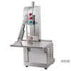 Sierra para Huesos Comercial, Máquina Cortadora de Huesos Totalmente Automática para Cortar Res, Carne Congelada, Patas de Cerdo, Sierra para Huesos de Costilla Pequeña, Modelo de Escritorio para Uso Doméstico