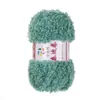 Hilo de Peluche de Lana Rizada de Oso Hecho a Mano Diy 50G Tejer Estilo Ins Bufanda Sombrero Muñeco de Dibujos Animados Hilo