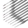 Juego de 11 Plumas de Gancho, Juego de Pinceles de Acuarela de Pelo de Nailon para Pintura al Óleo Digital, Pluma Especial para Calcar para Estudiantes de Arte