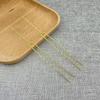 Malla de cobre puro en forma de U ondulada pasador pequeño color de retención de electrólisis pasador de pelo DIY pasador superior hueco ropa china antigua joyería de los siete sabios
