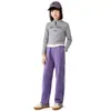Pantalones Rectos Forrados de Felpa para Niñas Otoño e Invierno 2025 Pantalones Casuales para Niños Mayores Pantalones Ajustados Adelgazantes Engrosados