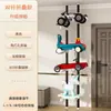 Prateleira de armazenamento de carros para crianças, suporte de bicicleta de equilíbrio para crianças, suporte de exibição de carrinhos pequenos, prateleira de carrinhos de bebê para varanda