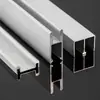 Juego de Tres Piezas para Riel de Vidrio de 5 mm Vitrina Deslizante Gabinete Estantería, etc.. Riel Deslizante Pista Puerta Corredera Puerta de Empujar-Tirar Accesorios