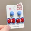 Presilhas de Orelha Infantis Sem Furos, Brincos para Meninas, Pulseiras, Colares, Brincos para Bebê Menina, Acessórios de Desenho Animado Amigáveis para as Orelhas