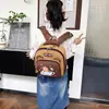 Comércio Exterior Nova Mochila Infantil para Crianças de 3-4 Anos Fofa para Bebê Jardim de Infância Bolsa Escolar Ultraleve Capivara Desenho Animado