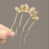 Novo Grampo de Cabelo em Forma de U Estilo Chinês para Penteados, Grampo Versátil de Borla de Nicho de Alto Padrão, Acessório de Cabelo Estilo Antigo Atacado