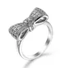 Joyería de moda de comercio exterior transfronteriza AliExpress Amazon deseo explosión arco anillo circonita joyería mujer joyería