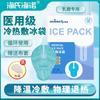 Haishi Hainuo Compresa Fría Médica Mascarilla Compresa Fría Enfriamiento Diadema Facial Párpado Doble Seno Compresa Fría Reutilizable
