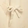 Para Comercio Exterior Europeo y Americano Transfronterizo Ropa de Mujer, Popular en Aliexpress, Cárdigan de Punto Versátil Suave de Otoño con Cuello Cruzado y Lazos