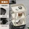 Mesa de Café Estilo Nuevo Mahjong, Estante para Tés, Estante de Almacenamiento para Mesa de Mahjong, Mesa Auxiliar Pequeña, Mesa de Té Móvil para Jugar Cartas en la Sala de Juegos