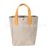 Bolso de Hombro Impermeable Estilo Coreano Papel Kraft Bolso de Mano Gris Papel Kraft Bolso de Mano Multifuncional Papel Kraft