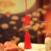 Festival de Medio Otoño de Cien Millones de Personas Regalo Colgante de Conejito Cadena para Teléfono Móvil Decoración de Medio Otoño Evento en Tienda de Centro Comercial Regalo