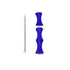 Protector de dedo de silicona para arco, Protector de dedo de silicona para posición de la cuerda de arco recurvo de tiro recto, Rodillo de silicona protector para tiro, Arco y flecha para niños