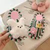Nuevo Producto de Otoño 2026 Nuevas Pantuflas Niñas Suela Suave Antideslizantes Felpa Puntera Cerrada Pantuflas Lindas Dibujos Animados Hogar Versátiles