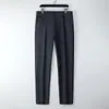 Pantalones de Lino y Modal de Calidad para Hombre Verano 2025 Ajuste Delgado Recto Casual (Nuevo)