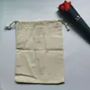 Bolsa de lona estampada para pan/arroz/té con cordón de lino bolsa de lona de algodón bolsillo para pan de algodón al por mayor bolsa de algodón y lino