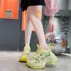 Zapatillas de Moda Gruesas con Tachuelas de Estrella para Mujer 2026 Nuevo Estilo que Aumentan la Altura Elegantes de Malla Transpirables Deportivas Casuales