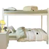 Set de Tres Piezas 100% Algodón para Dormitorio de Estudiantes Universitarios, Juego Completo de Colcha y Colchón, Sábana Individual de Algodón Puro, Funda de Colcha, Juego de Seis Piezas