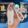 Adecuado para Estuche de Llave Porsche Cayenne Panamera Macan 911 Panamera 718 Taycan Mando a Distancia