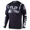 24 Nuevas Prendas de Descenso Tld Ropa para Bicicleta de Montaña Motocicleta Ciclismo Camiseta de Manga Larga Transpirable Top de Ciclismo Exportación
