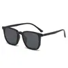 Novos Óculos de Sol Polarizados para Homens, Óculos de Sol Magnéticos Clip-On, Proteção Solar, Óculos de Sol Coloridos da Moda, Armações de Óculos para Miopia Femininos