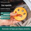 Adesivo de Cabelo Lavável Limpeza Doméstica Artefato Portátil de Remoção de Cabelo para Roupas Poeira Máquina de Lavar Cabelo Grudando e Cabelo Absorvendo Escova de Silicone