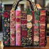 Bolso de Mano con Estampado de Moda Tendencia para Mujer 3D Transfronterizo Nuevo Producto Temu Amazon Bolso de Hombro Lona 300g