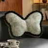 Cojín decorativo para sofá de sala de estar estilo vintage francés, silla mariposa, cojín para ventana salediza de dormitorio, cojín decorativo para sofá de sala de estar