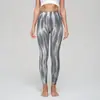 En stock Pantalones de Yoga Tie-Dye Aurora Cintura Alta Ajuste de Vientre Cadera de Durazno Pantalones Deportivos para Correr y Fitness Leggings Ajustados Deportivos para Mujer