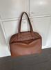 Bolso Tote de Gran Capacidad Estilo Universitario para Mujer, Bolso de Mano de un Solo Hombro para Viajes Cortos, Bolso de Equipaje de Corea del Sur