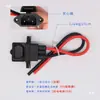 6 tomadas quadradas para veículos elétricos, porta de carregamento de bateria, plugues macho e fêmea espessados, tipo pino para bateria de lítio, tipo T, tomada de alta potência