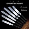 Espátula de bolo amazônica transfronteiriça faca beijador bolo creme espátula espátula de creme de aço inoxidável utensílios de cozimento