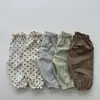 Calça Infantil Nova Estilo Coreano de Verão, Calça Jogger Fina Estampada Multicor, Calça de Ar Condicionado, Calça Casual Anti-Mosquito
