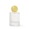 Botella dispensadora de perfume con tapa de rosca y tapa de bola, Botella de perfume de vidrio 30/50 ml, Botella dispensadora de muestras de perfume, Fragancia creativa