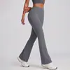 Pantalones de Yoga Transfronterizos Juyitang Estilo Europeo y Americano de Cintura Alta con Efecto Levanta Glúteos de Pierna Ancha con Sensación de Piel Desnuda, Pantalones Deportivos Transpirables para Fitness para Mujer