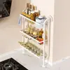 Estante Multifuncional de Almacenamiento para Condimentos de Cocina, Organizador de Condimentos para Encimera del Hogar, Portapalillos, Cuchillo, Aceite, Sal, Salsa, Vinagre
