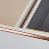 Painéis de Parede de Madeira Laminada Sólida Sem Pintura, Painéis Decorativos de Parede de Fundo de Fibra de Bambu Retardantes de Chama, Painéis de Parede Resistentes a Arranhões e Amigáveis à Pele, Resistentes ao Fogo