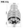 Llave de carraca de vaso hexagonal ajustable transfronteriza premium, taladro eléctrico multifuncional para atornillar