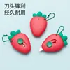 Mini Faca Utilitária Forma de Fruta Corte de Papel Desembalagem Express Estudante Fofa Faca Utilitária Portátil Desembalagem Papelaria Faca Feita à Mão