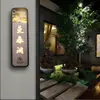 Números de porta, números de porta de sala de mahjong estilo antigo, números de porta iluminados para hotel, números de porta para salas privativas de restaurante, números de porta para sala de chá feitos sob medida
