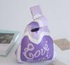 Cor de Contraste Atacado Bolsa de Tricô Bolsa de Pulso Bolsa Tote Bolsa de Mão Bolsa de Tricô Bolsa Feminina Bolsa de Tricô Vazada Tecida Pequena Quadrada
