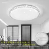 Pantalla de Lámpara de Techo y Chasis de Hierro Carcasa Redonda Acrílico Reemplazo Dormitorio 35cm 45cm 30c Kit de Luminaria LED