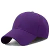 Chapéus Personalizados para Primavera e Verão, Bonés de Beisebol Unisex com Velcro, Bonés de Beisebol Lisos para Uso Externo, Venda por Atacado Transfronteiriça, Cor Sólida Esportiva
