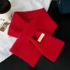 Bufanda de Punto Estilo Coreano para Mujer 2026 Modelo Nuevo de Invierno con Lana, Bufanda Gruesa Cálida para Cuello Versátil Artística de Color Sólido Venta al por Mayor