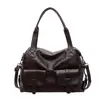 Bolsa de Tote Personalizada de Moda Retro Transfronteriza 2026 para Mujer, Bolso de Hombro Multibolsillos de Gran Capacidad, Bolso Cruzado para Viajar