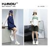 Zapatos Blancos Universales para Mujer Invierno 2024 Nuevos Zapatos Blancos de Plataforma Gruesa Versátiles para Estudiante Deportes y Casuales