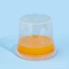 Cubo de plástico transparente grueso de 1,2 L, venta al por mayor de fábrica, para salsa de langosta picante, pequeño cubo para empacar mariscos, cubo para pesca de frutas