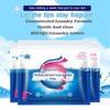 Pastilhas de Lavanderia Concentradas Nano Pastilhas de Lavanderia Portáteis Forte Remoção de Sujeira Anti-cor Remoção de Ácaros Esterilização Retentora de Fragrância Bolha Duradoura