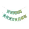 Feliz cumpleaños a la bandera capitalina brillo brillo brillo cebolla decoración de bandera colorida decoración de fiesta accesorios para fotos
